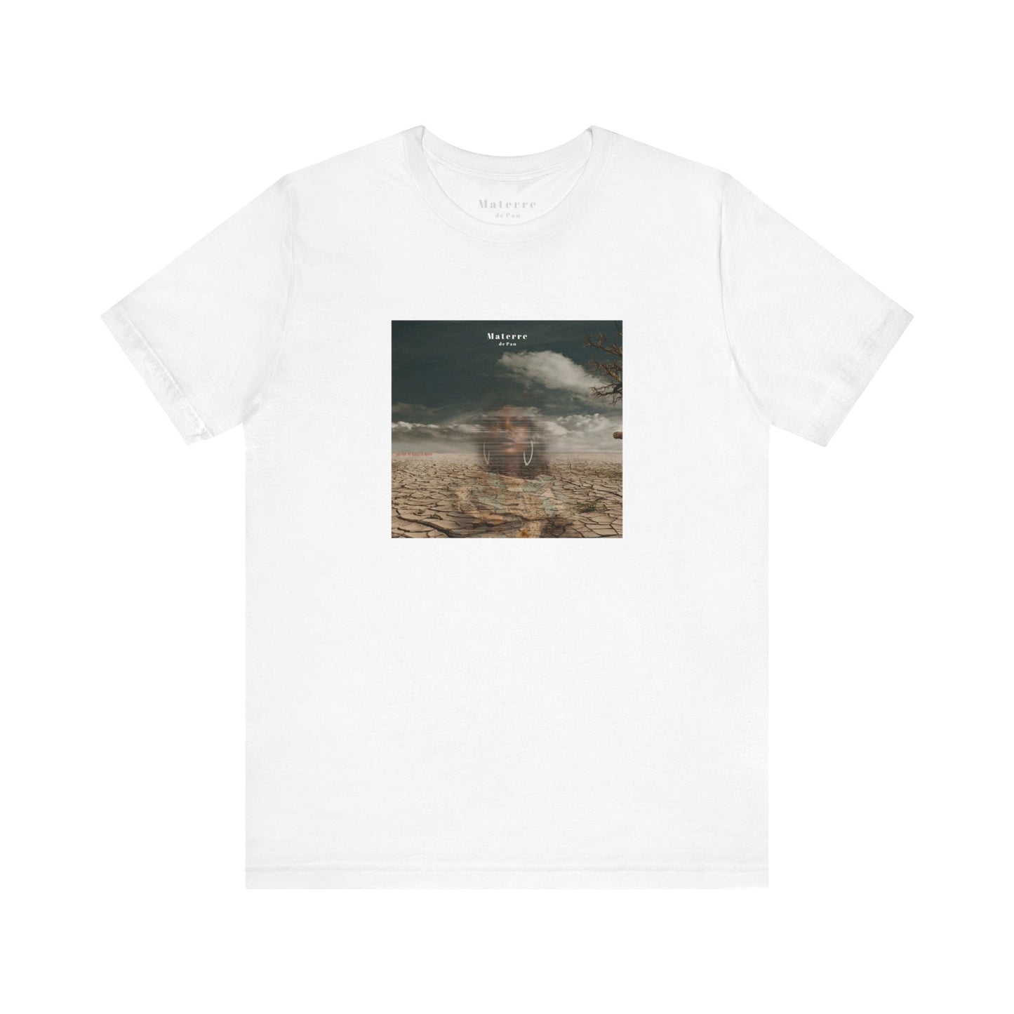 Sasha unisex Tee white