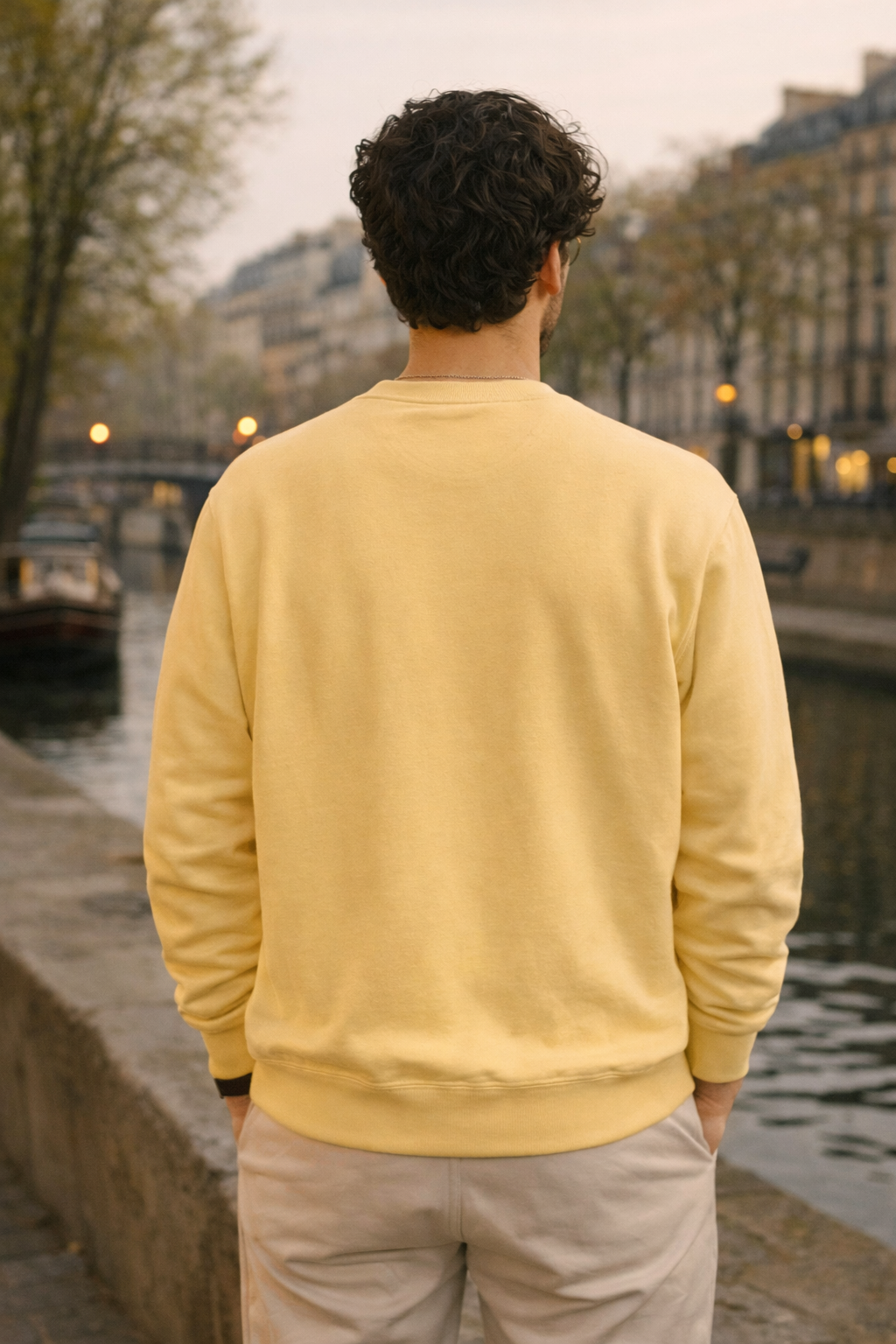 Classic butter unisex sweater Secondary image
