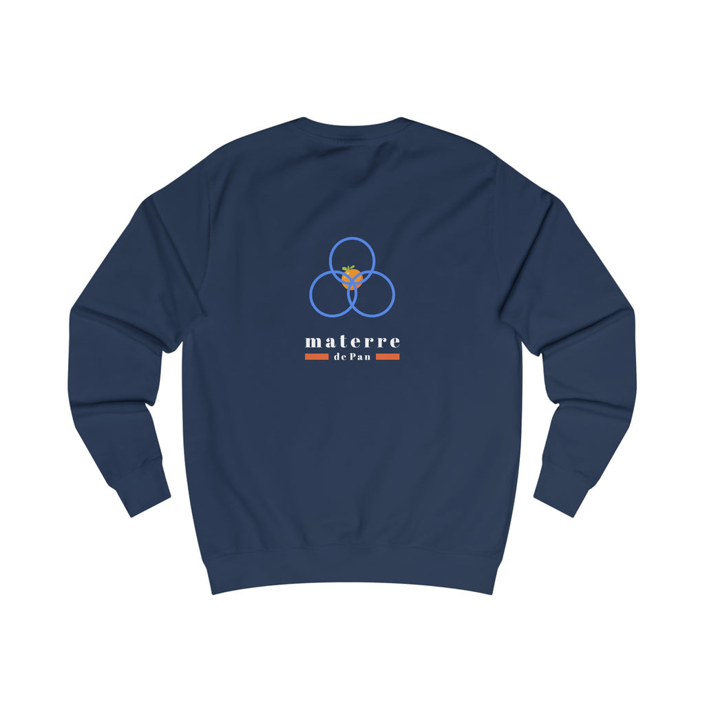 Urknall unisex Sweater Navy