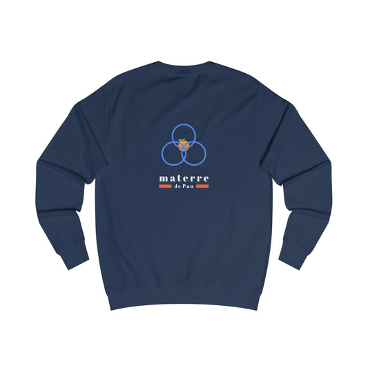 Urknall unisex Sweater Navy