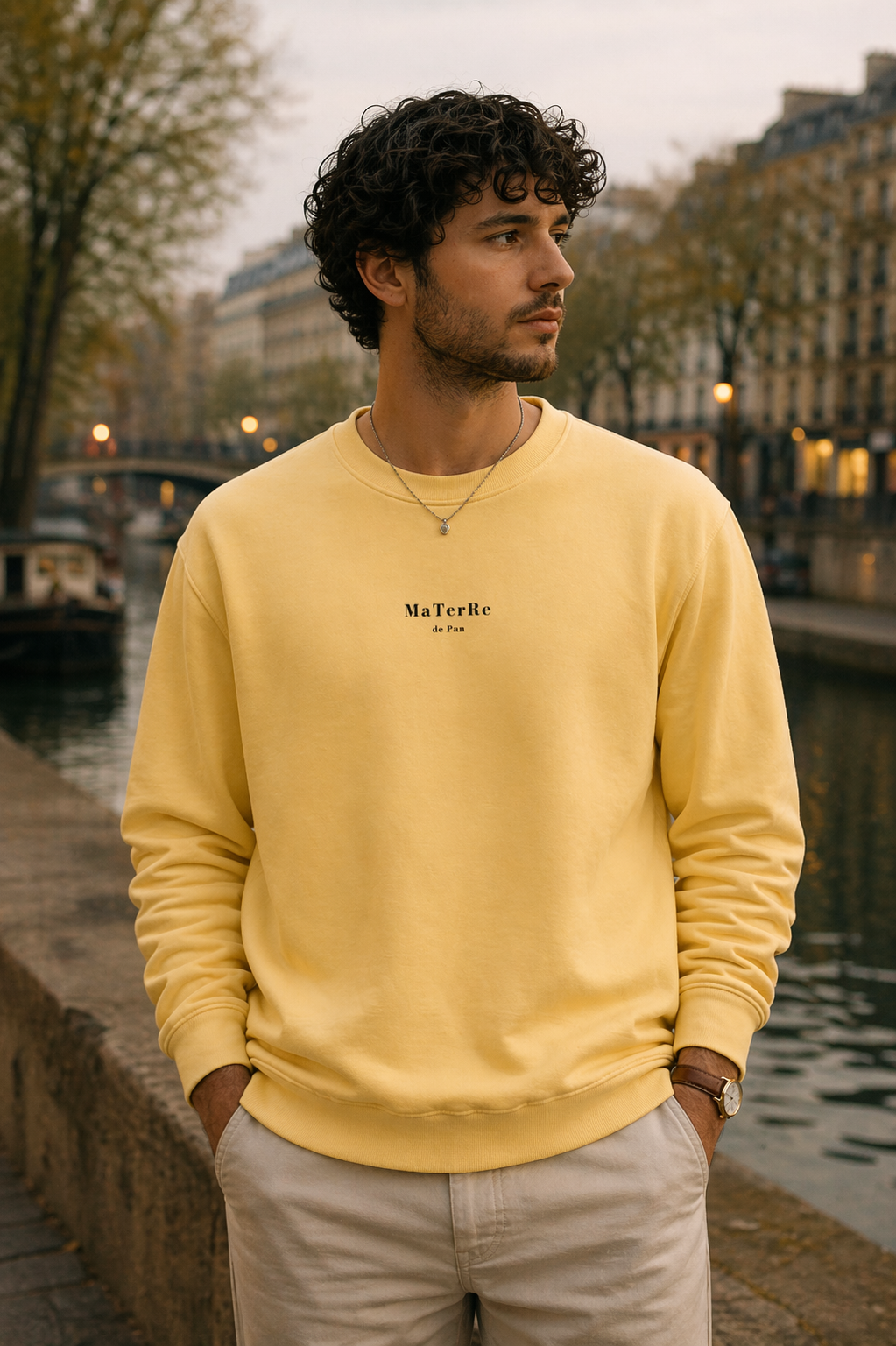 Classic butter unisex sweater Main image