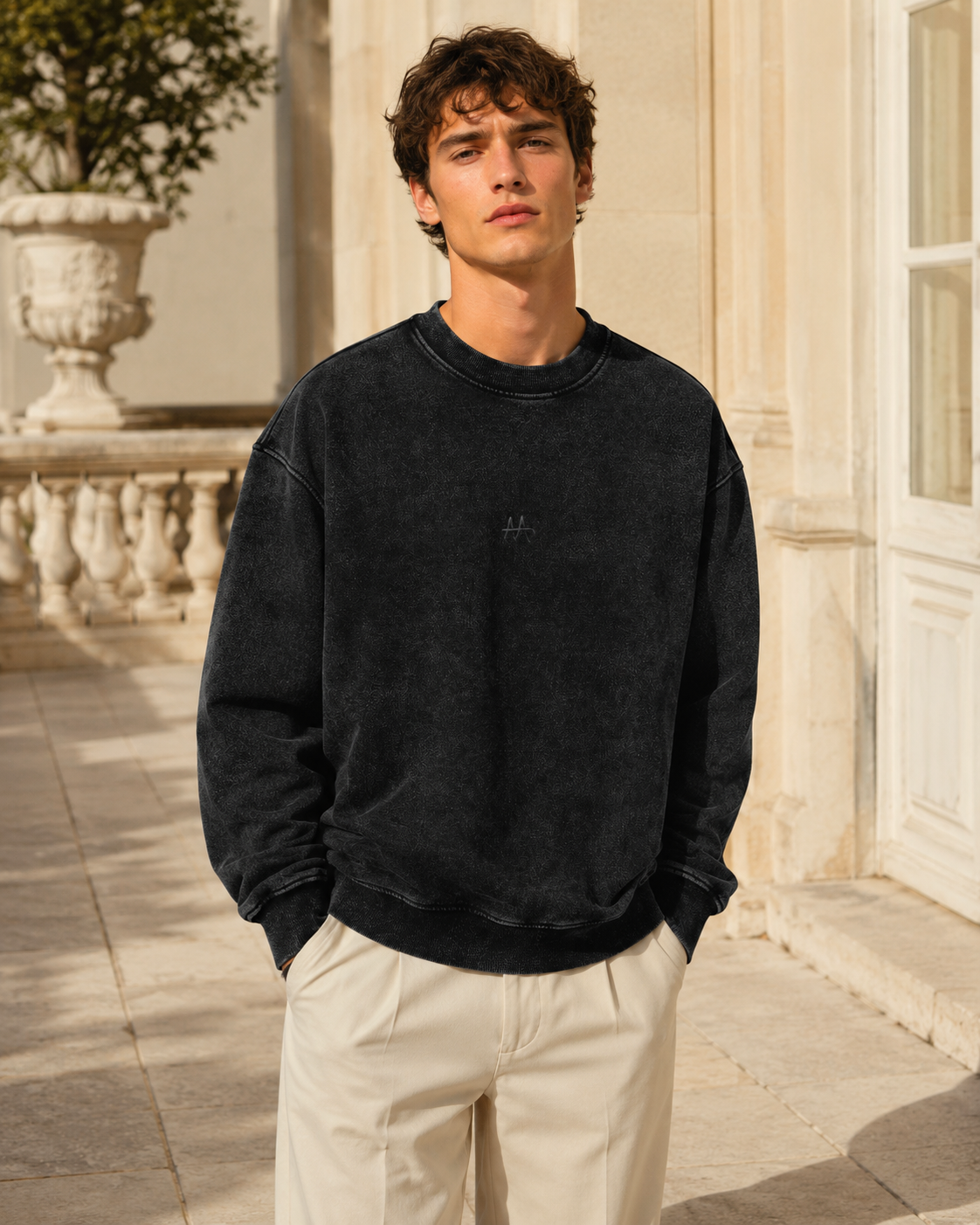 Federal Vintage combed cotton sweater Main image