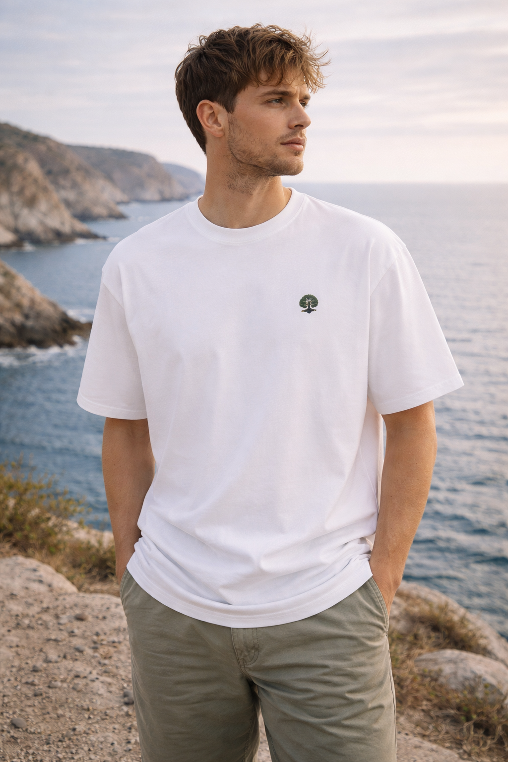 Pal heavyweight tee white