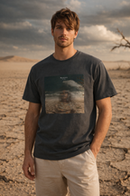 Sasha unisex Tee, dark grey