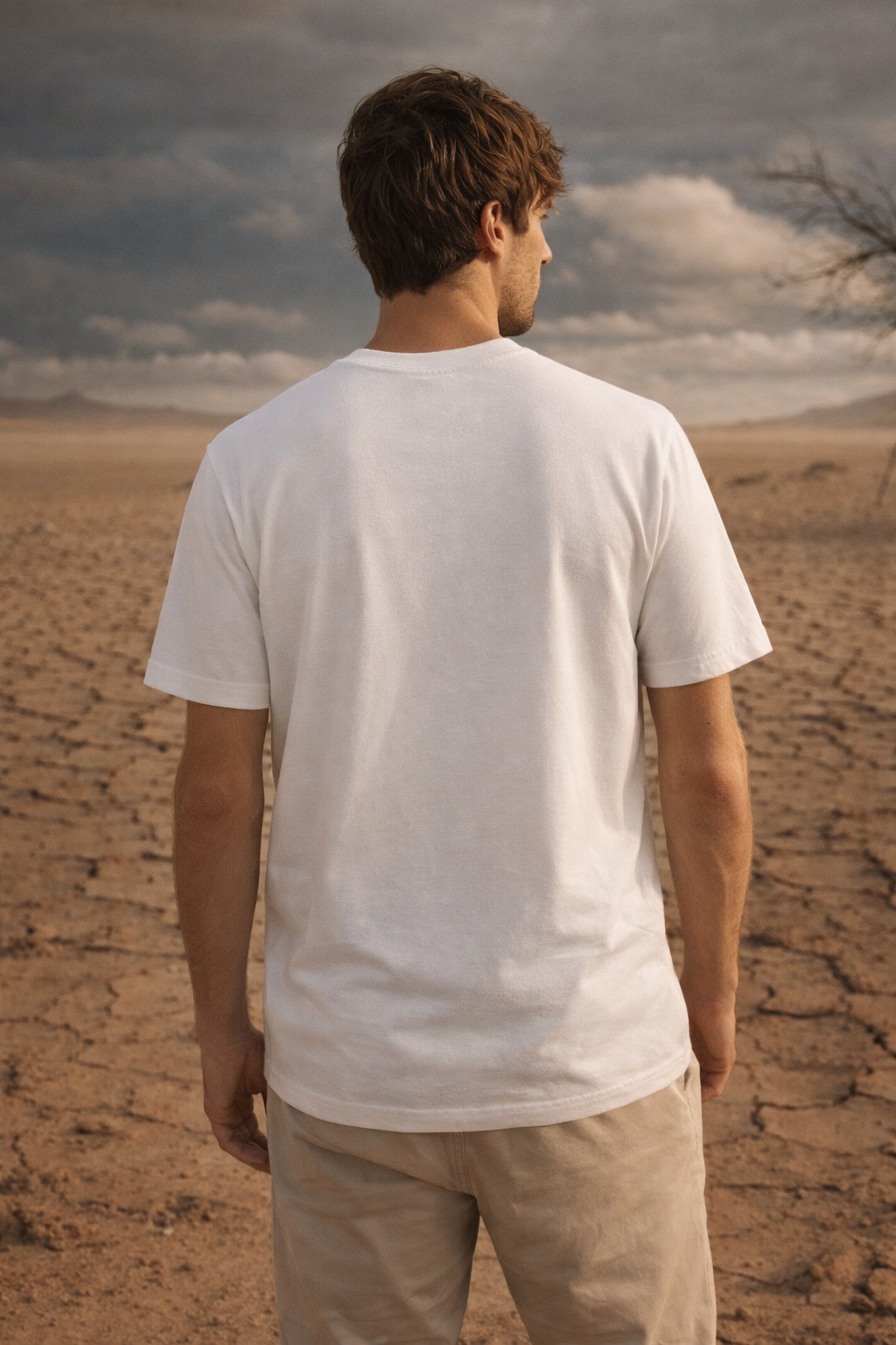 Sasha unisex Tee white Secondary image