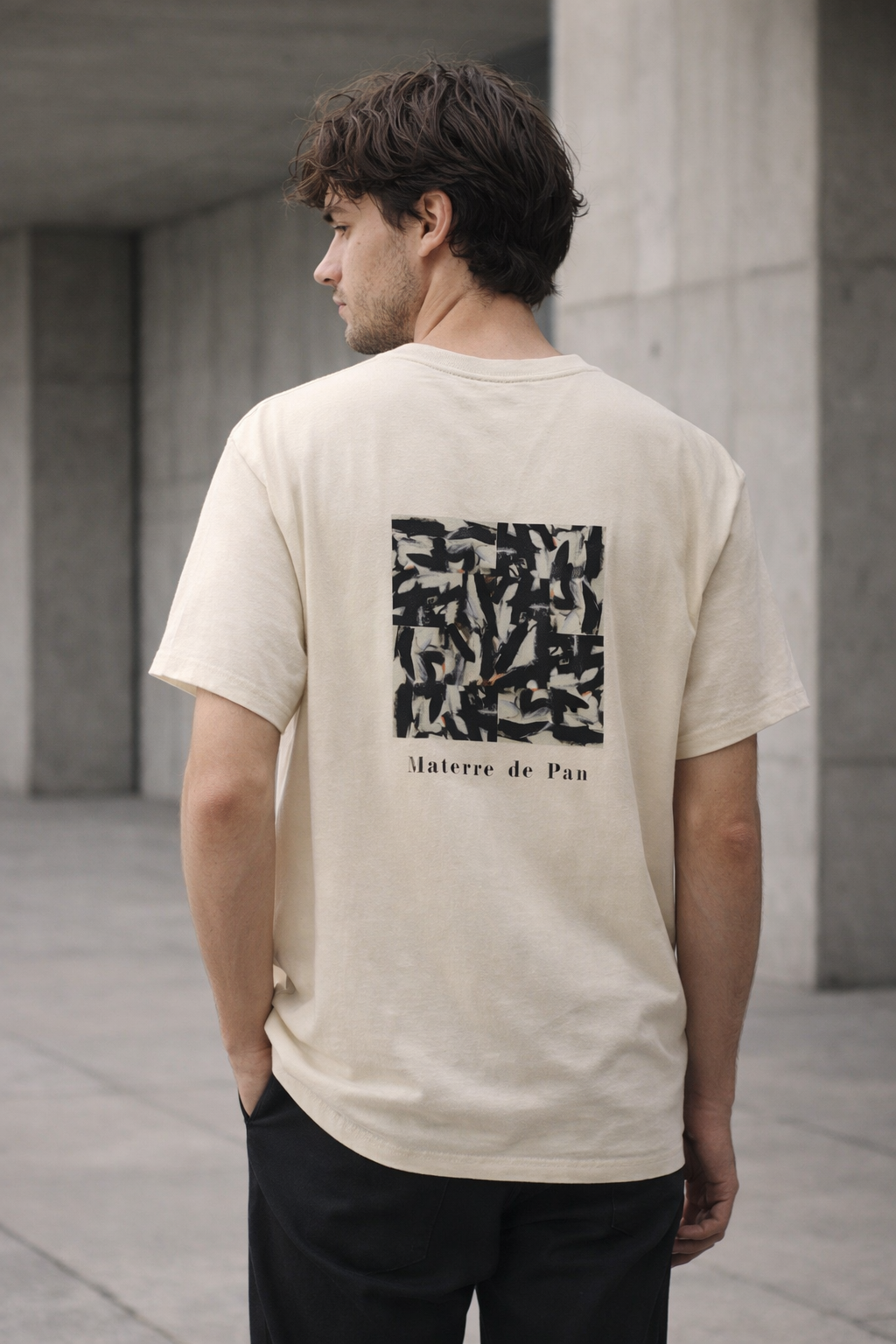 T-Shirt van Dijk ivory Main image