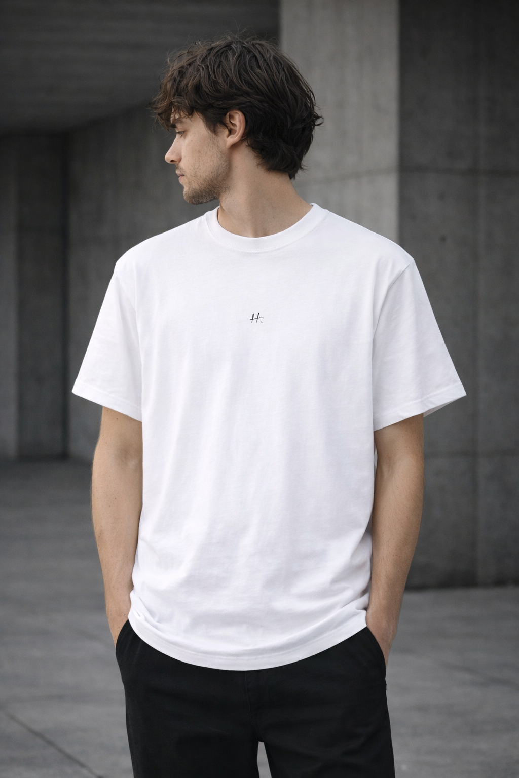 T-Shirt van Dijk ivory