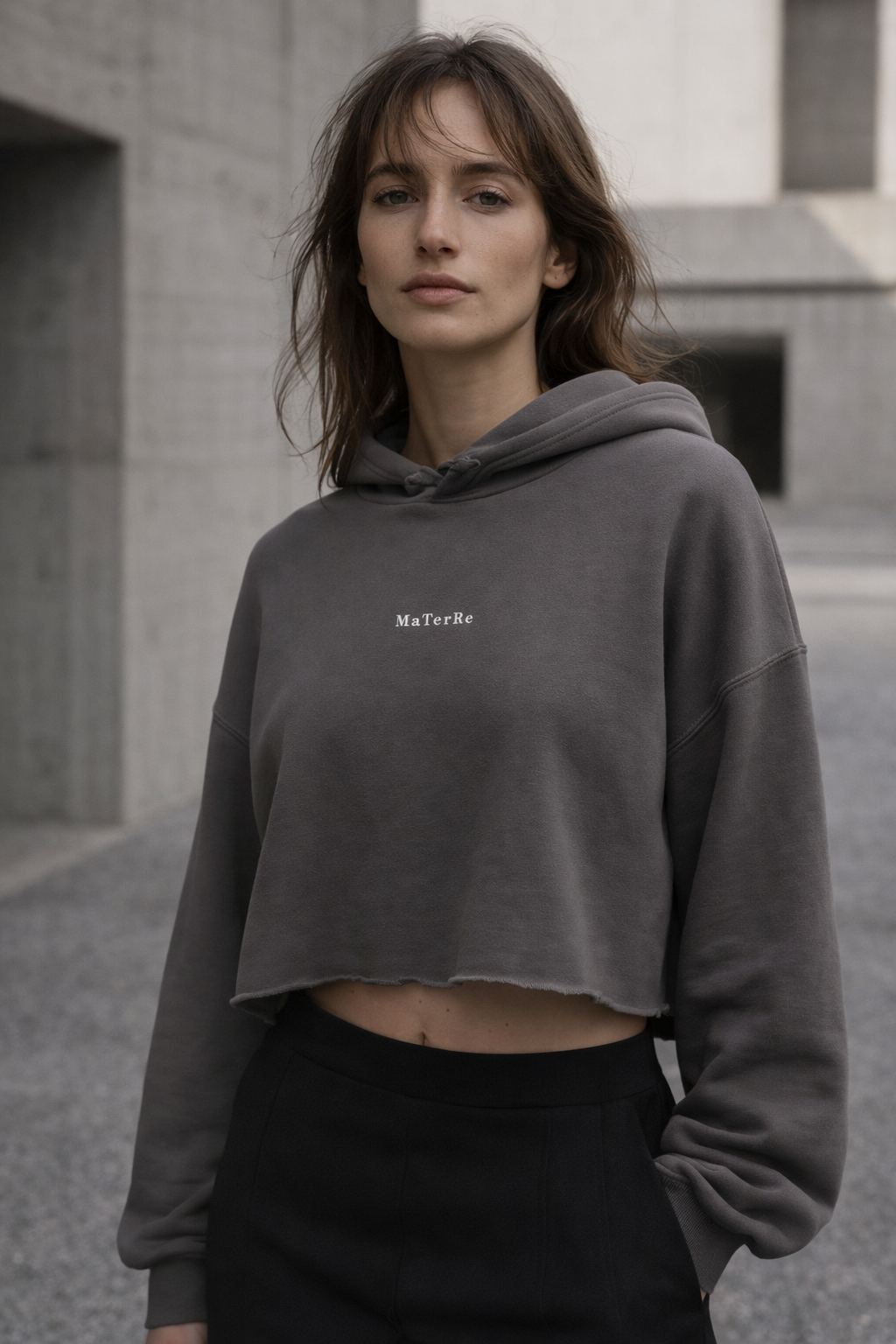 Women's Crop Hoodie