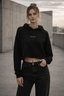 Womens Crop Hoodie