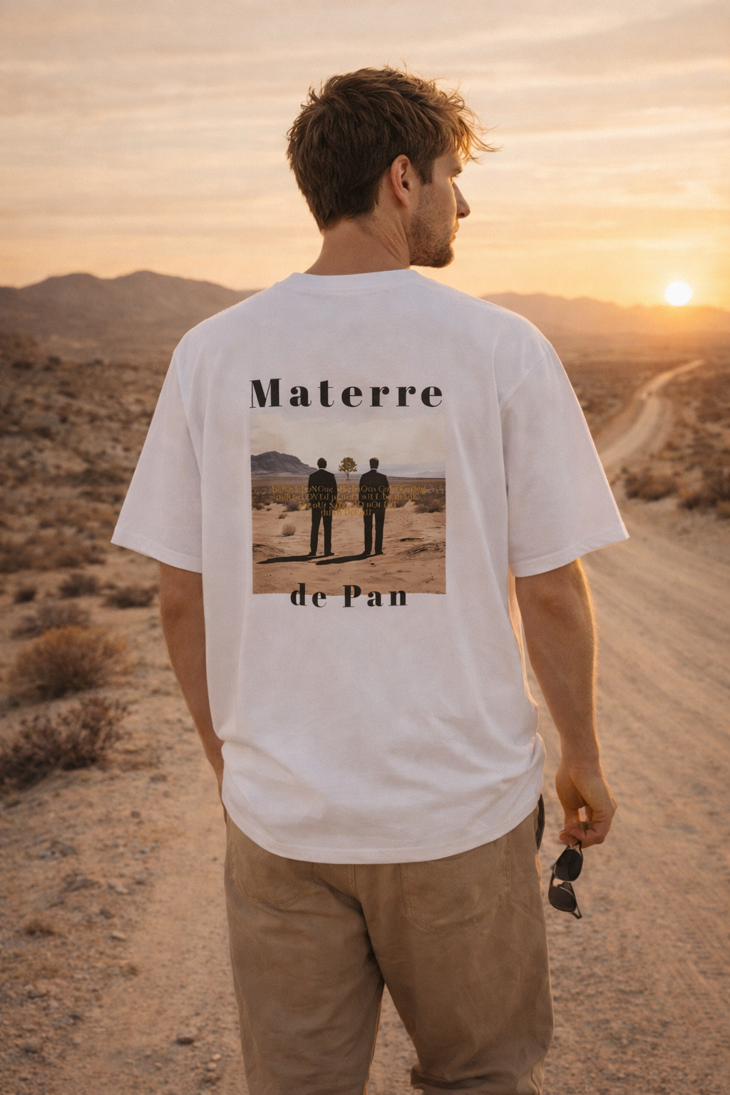 last tree standing unisex soft style T-Shirt white Main image
